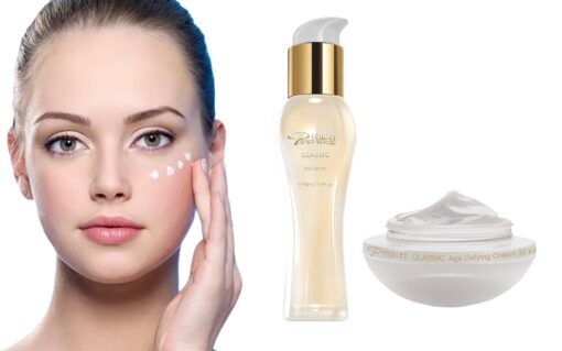 Anti Aging Firming & Smoothing Eye Cream & Eye Serum Duo