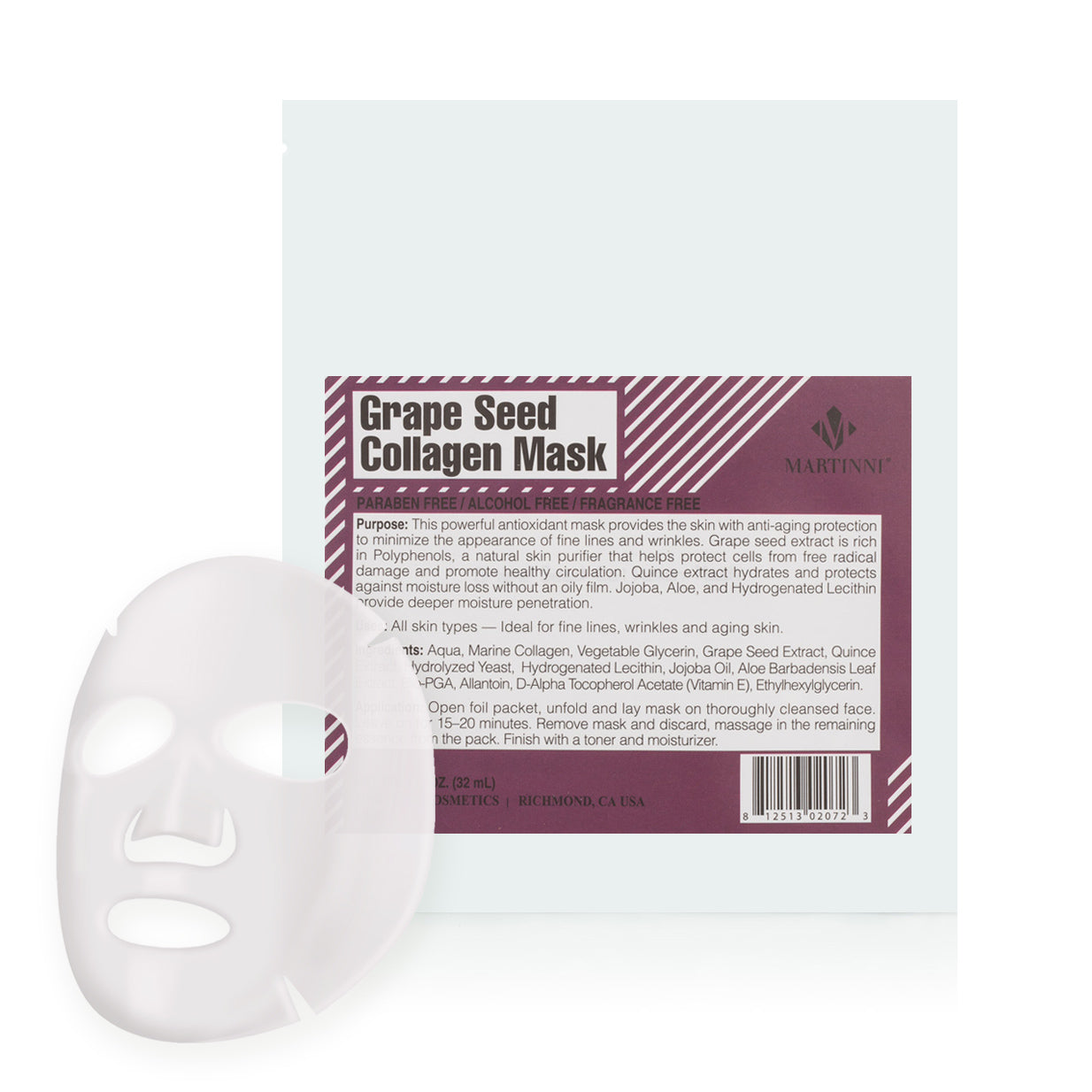 Retinol & Collagen Alternative Firming Grape Seed Mask 1.62 fl oz. (48ml)