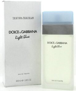 Dolce & Gabbana Light Blue for Women Eau De Toilette Spray, 3.3 Ounce (Tester/Plain Box)