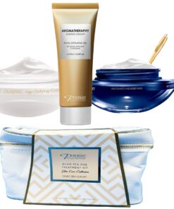Dead Sea Age Treatment Kit - Exfoliating & Cleansing Facial Gel, Mud Seaweed & Honey Mask, Age Defying Cream