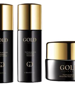 24K Instant Firm & Lift 3-Piece Set - Truffle Infusion Neck Serum, Brightening Face Cream & Serum