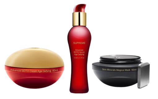 3-Piece Dead Sea Ultimate Collagen Botu Serum, Magnetic Mask & Cream Set