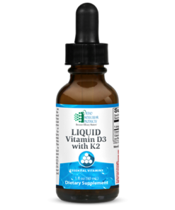 Ortho Molecular - Liquid Vitamin D3 with K2 - 1 OZ Liquid