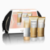 Classic Moisturizing Travel Gift Set - Moisture Cream for Multi-Use, Soothing Facial Cleansing Gel, Soft Luxury Hand Cream