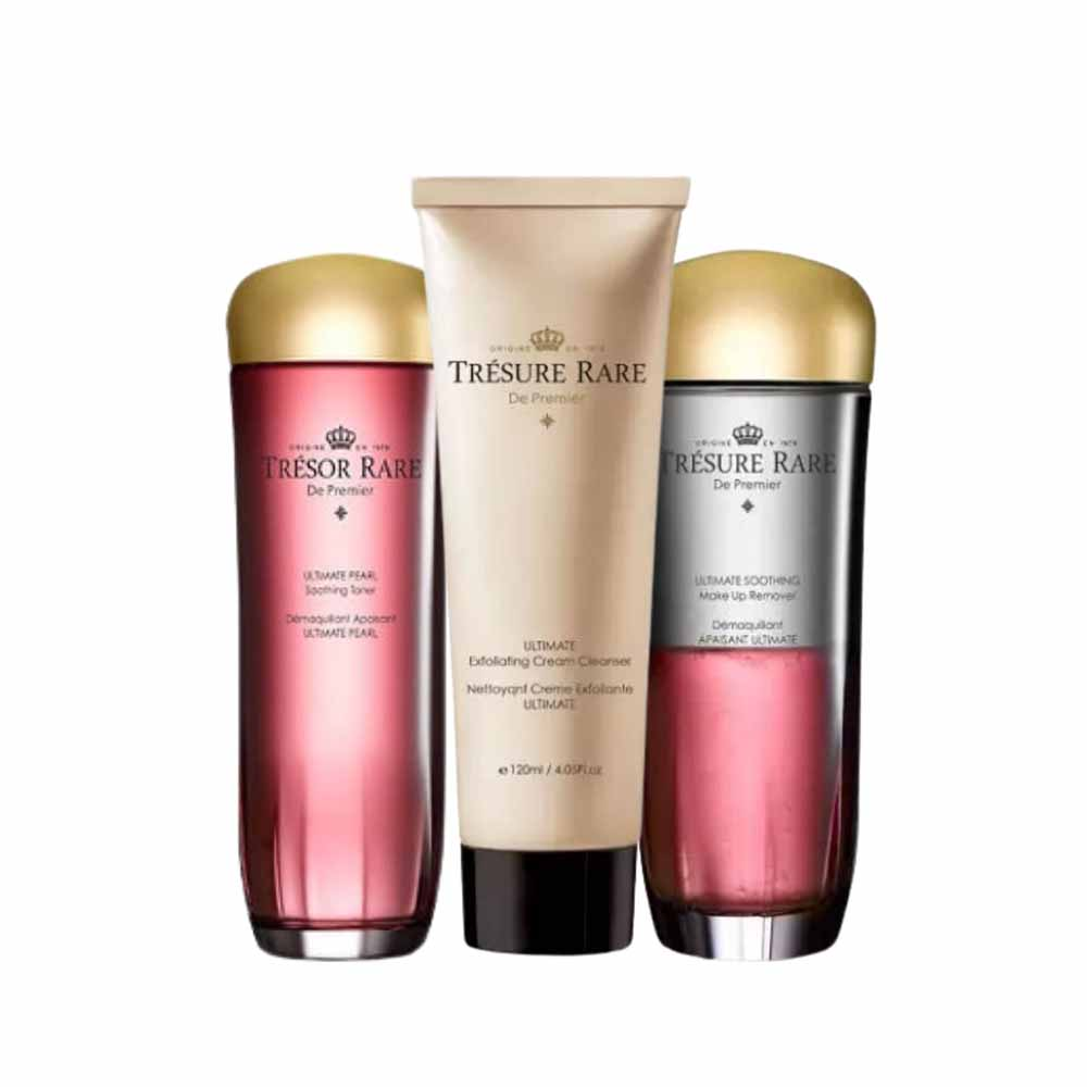 Cleanse & Tone Hydrating Skincare Ritual Set by Tresor Rare