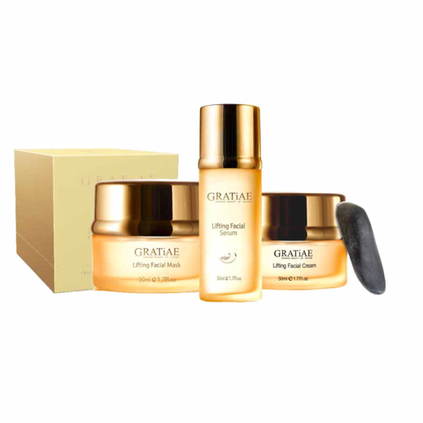 Gratiae Anti Aging Face Cream, Serum, & Mask Trio Set