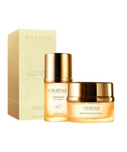 Replenishing Eye Cream & Serum For Anti Puffiness & Under Eye Wrinkles