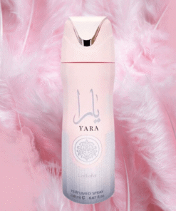 Lattafa Yara Perfumed Deodorant Spray for Unisex, 6.67 Ounce